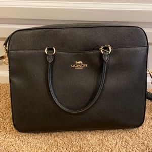 Briefcase, large purse or laptop bag from Coach. NWOT. Never used.